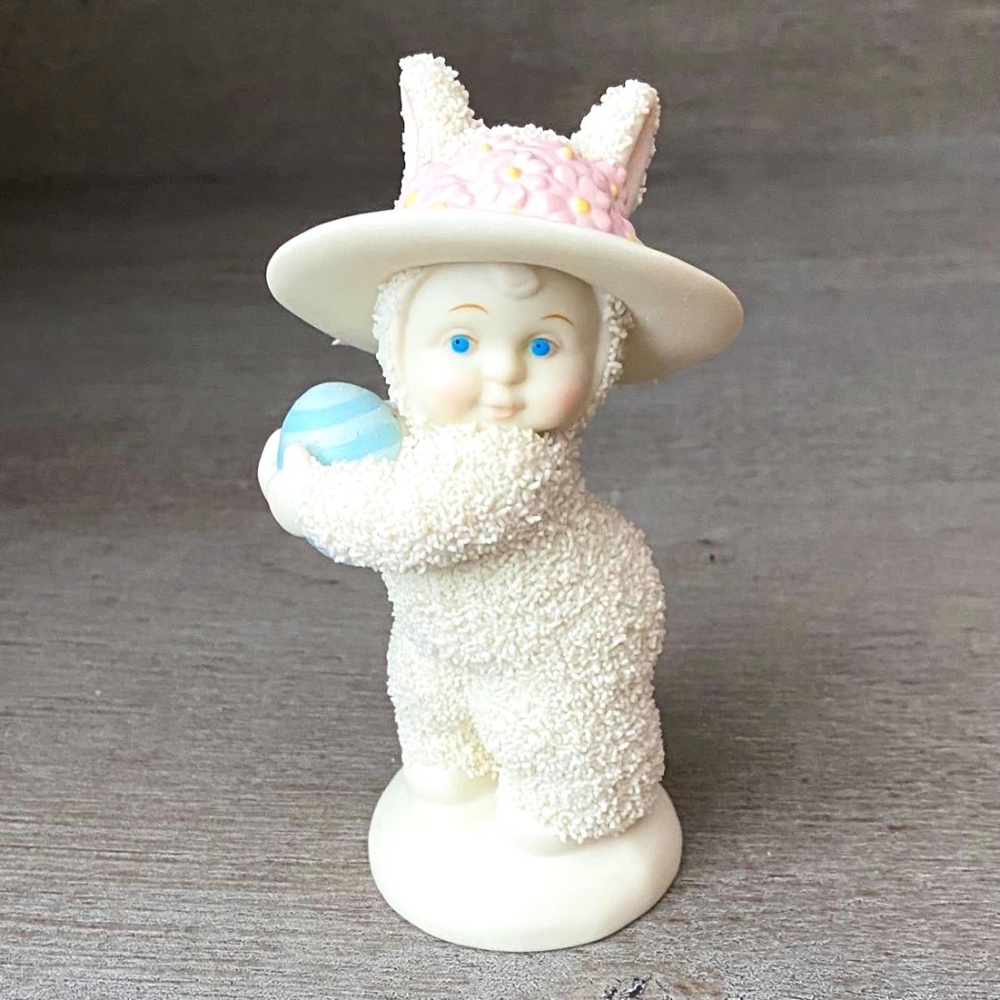 Department 56 Snowbunnies Bonnets & Bows Easter Figurine